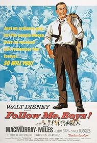 Kurt Russell and Fred MacMurray in Follow Me, Boys! (1966)