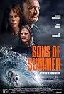 Temuera Morrison, Isabel Lucas, and Joe Davidson in Sons of Summer (2023)