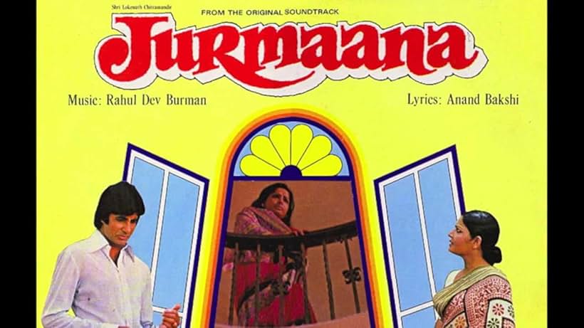 Amitabh Bachchan and Rakhee Gulzar in Jurmana (1979)