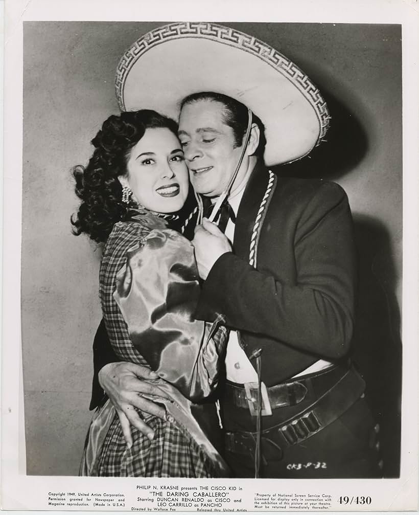 Duncan Renaldo and Kippee Valez in The Daring Caballero (1949)