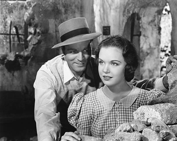 Alan Curtis and Gloria Jean in Destiny (1944)