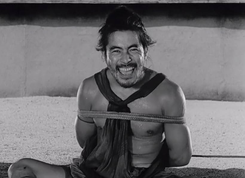 Toshirô Mifune in Rashomon (1950)