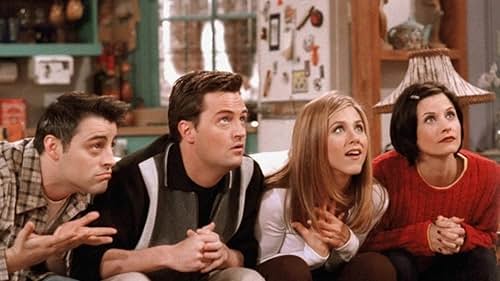 Jennifer Aniston, Courteney Cox, Matt LeBlanc, and Matthew Perry in Friends (1994)