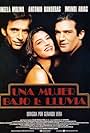 Antonio Banderas, Imanol Arias, and Ángela Molina in Una mujer bajo la lluvia (1992)