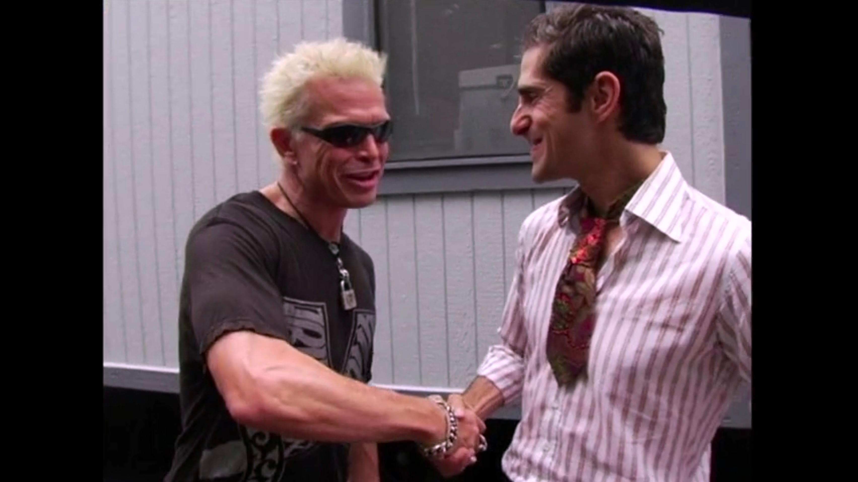 Billy Idol and Perry Farrell in Lolla: The Story of Lollapalooza (2024)