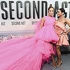 Jennifer Lopez and Vanessa Hudgens at an event for Second Act (2018)