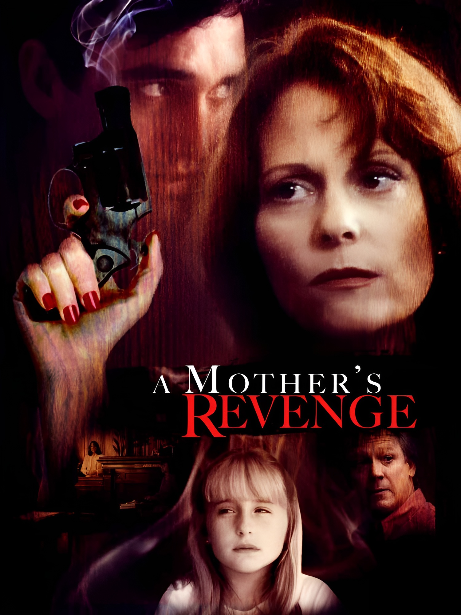 Lesley Ann Warren, Bruce Davison, David Byron, and Allison Mack in A Mother's Revenge (1993)