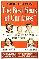 Dana Andrews, Myrna Loy, Fredric March, Virginia Mayo, and Teresa Wright in The Best Years of Our Lives (1946)