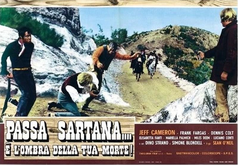 Jeff Cameron in Passa Sartana... è l'ombra della tua morte (1969)