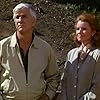 Leslie Nielsen and Julie Sommars in Cave In! (1983)