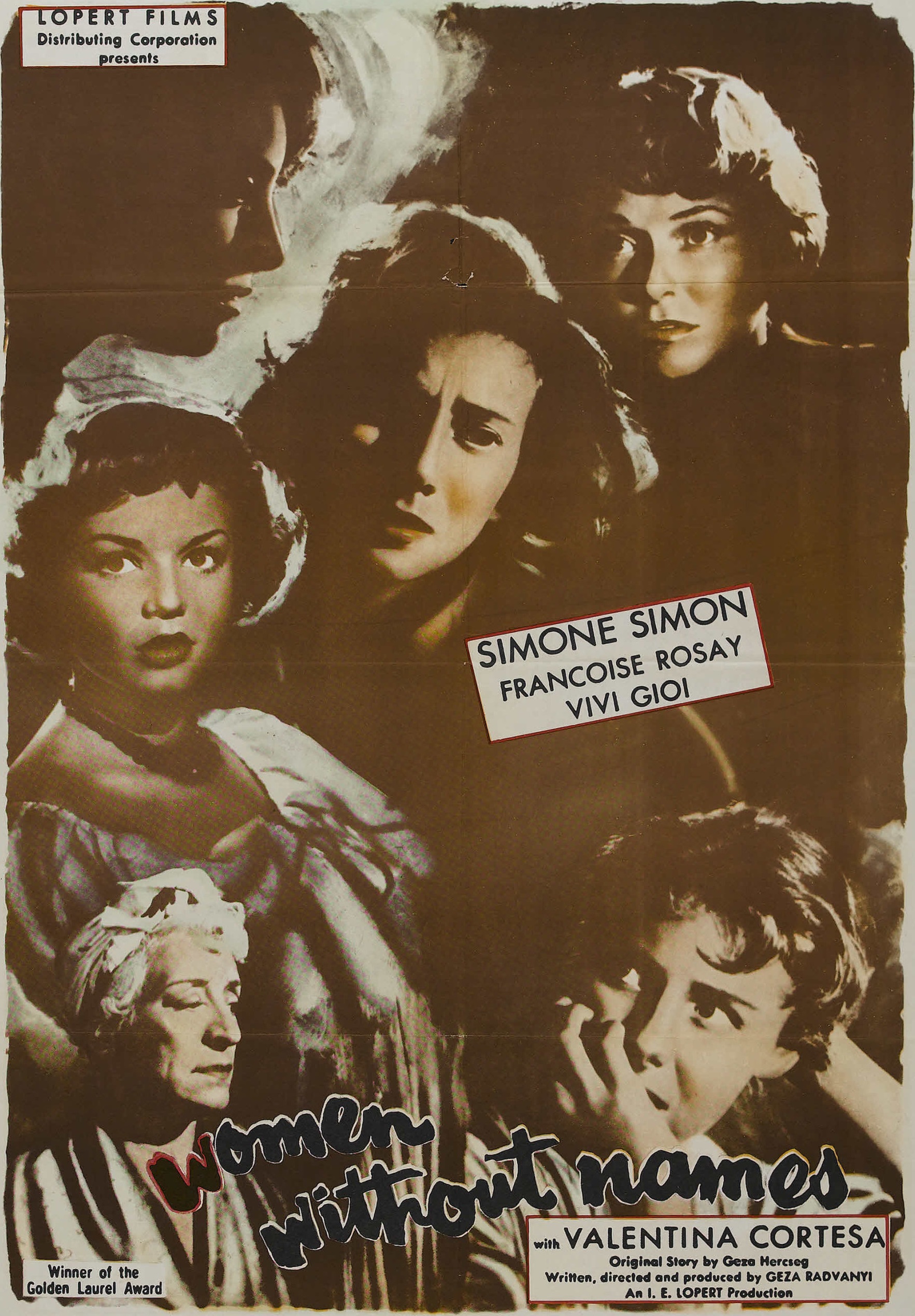 Irasema Dilián, Vivi Gioi, Françoise Rosay, and Simone Simon in Women Without Names (1950)