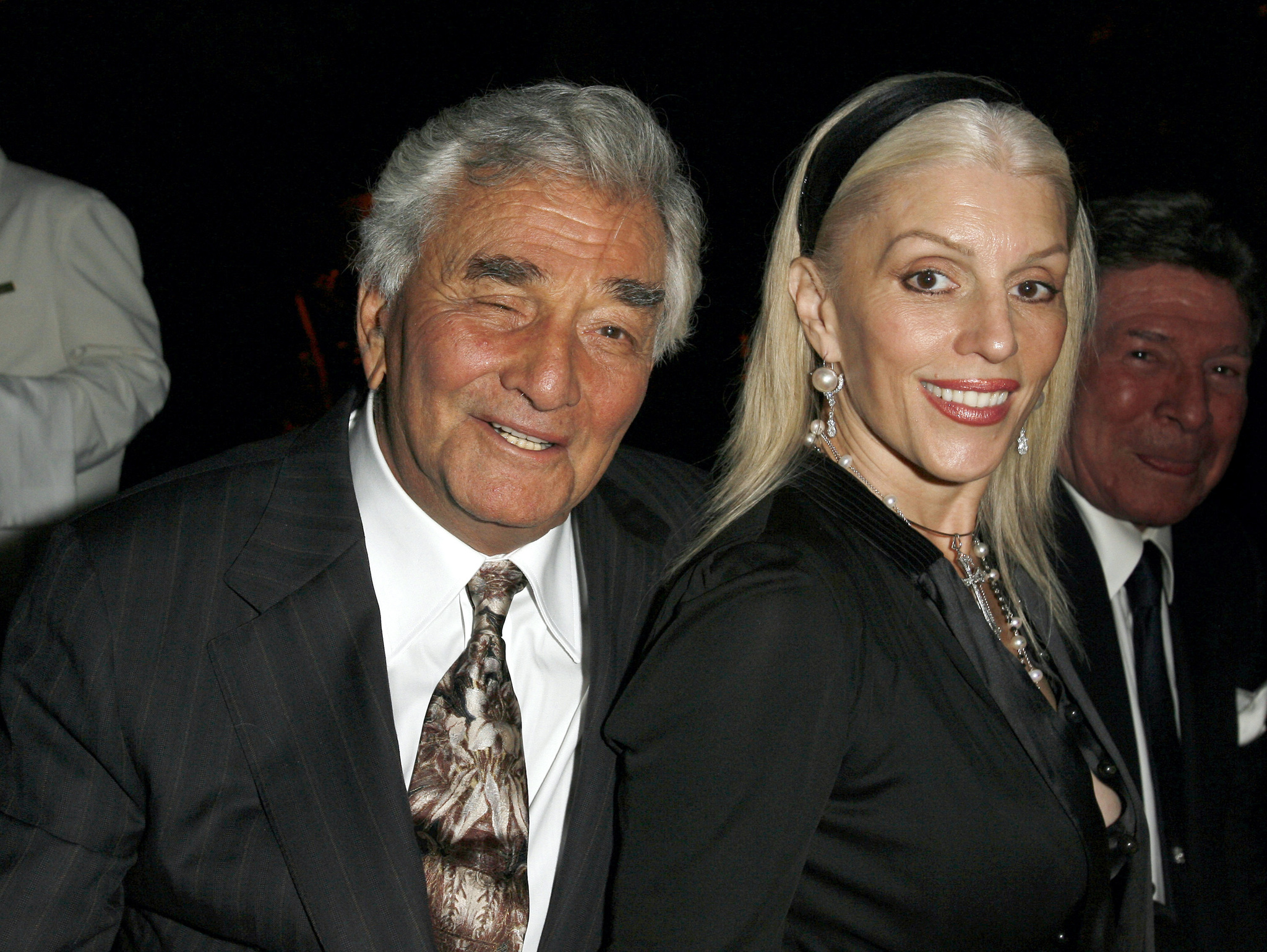 Peter Falk and Shera Danese