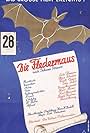 Hans Moser, Georg Alexander, Lída Baarová, Friedl Czepa, Robert Dorsay, Jola Jobst, Harald Paulsen, Hans Söhnker, Karel Stepanek, Paul Verhoeven, Hans H. Zerlett, and Anton Ziegler in Die Fledermaus (1937)