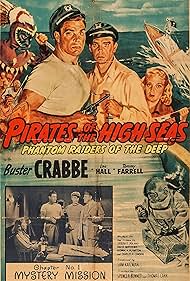 Buster Crabbe and Lois Hall in Pirates of the High Seas (1950)