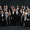 Eric Braeden, Lauralee Bell, Tracey E. Bregman, Sharon Case, Doug Davidson, Eileen Davidson, Daniel Goddard, Amelia Heinle, Christel Khalil, Michael E. Knight, Christian Jules Le Blanc, Kate Linder, Beth Maitland, Bryton James, Joshua Morrow, Tristan Rogers, Melody Thomas Scott, Kristoff St. John, Gina Tognoni, Jess Walton, Jason Thompson, Greg Rikaart, Justin Hartley, Melissa Claire Egan, Melissa Ordway, Mishael Morgan, and Peter Bergman in The Young and the Restless (1973)