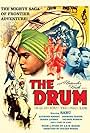 Valerie Hobson, Roger Livesey, and Sabu in The Drum (1938)