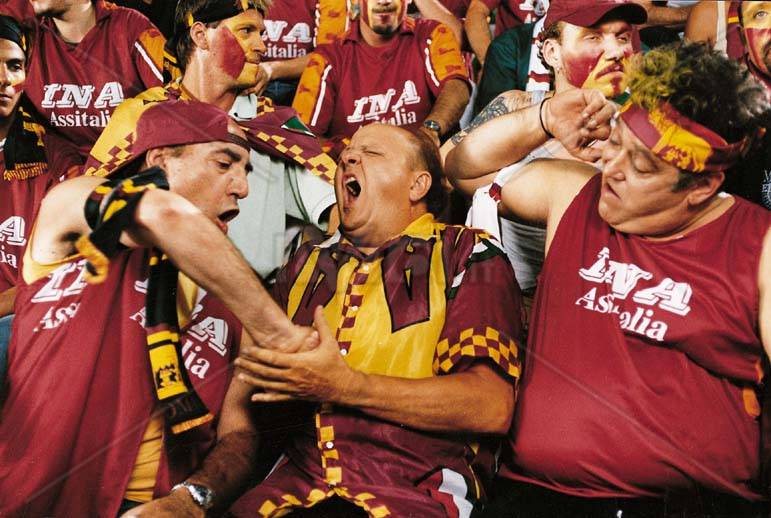 Angelo Bernabucci, Massimo Boldi, and Maurizio Mattioli in Tifosi (1999)