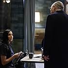 Anya Banerjee and James Spader in The Blacklist