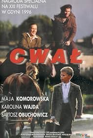 Maja Komorowska, Bartosz Obuchowicz, and Karolina Wajda in Cwal (1996)