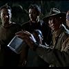 Jeff Goldblum, Julianne Moore, Pete Postlethwaite, Vince Vaughn, Peter Stormare, and Harvey Jason in The Lost World: Jurassic Park (1997)