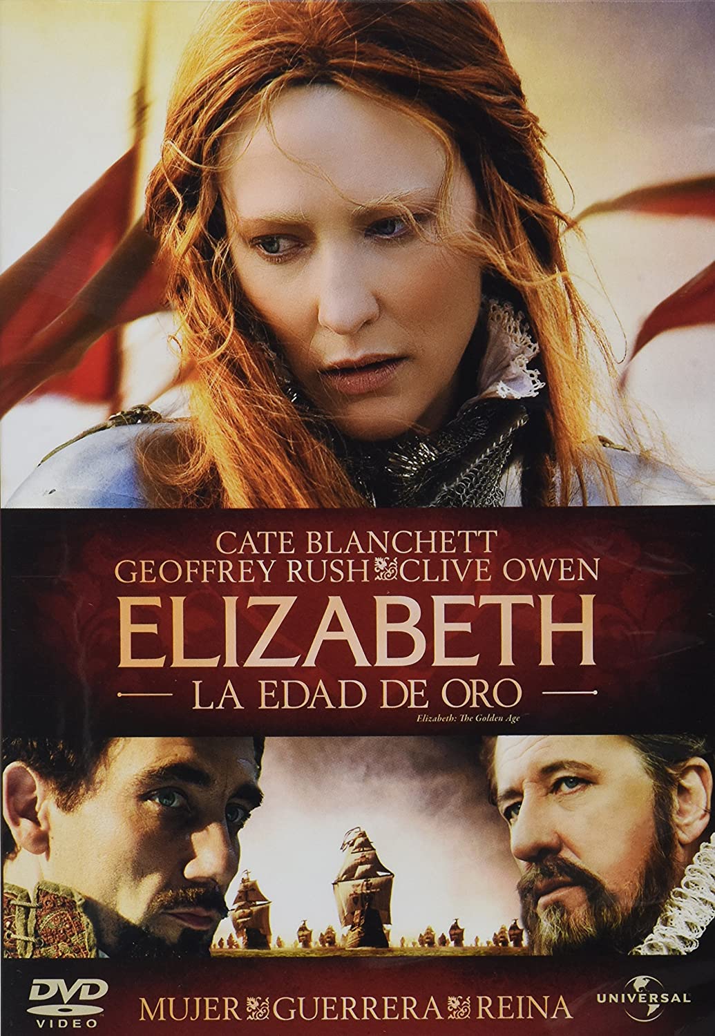 Cate Blanchett, Geoffrey Rush, and Clive Owen in Elizabeth: The Golden Age (2007)