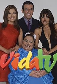 Dolores Salomón, Galilea Montijo, Lilí Brillanti, and Héctor Sandarti in VidaTv (2001)