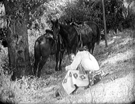 Renee Borden and Yakima Canutt in Canyon Hawks (1930)