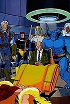 Lawrence Bayne, George Buza, Alyson Court, Cal Dodd, Don Francks, Stephen Ouimette, Alison Sealy-Smith, Cedric Smith, Norm Spencer, Kay Tremblay, and Lenore Zann in X-Men (1992)