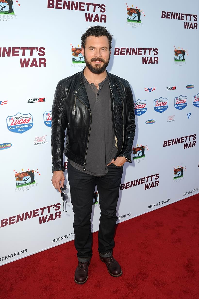 Adan Canto at an event for Bennett's War (2019)