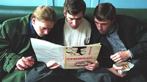 Dmitriy Dyuzhev, Vladimir Vdovichenkov, and Pavel Maykov in Law of the Lawless (2002)