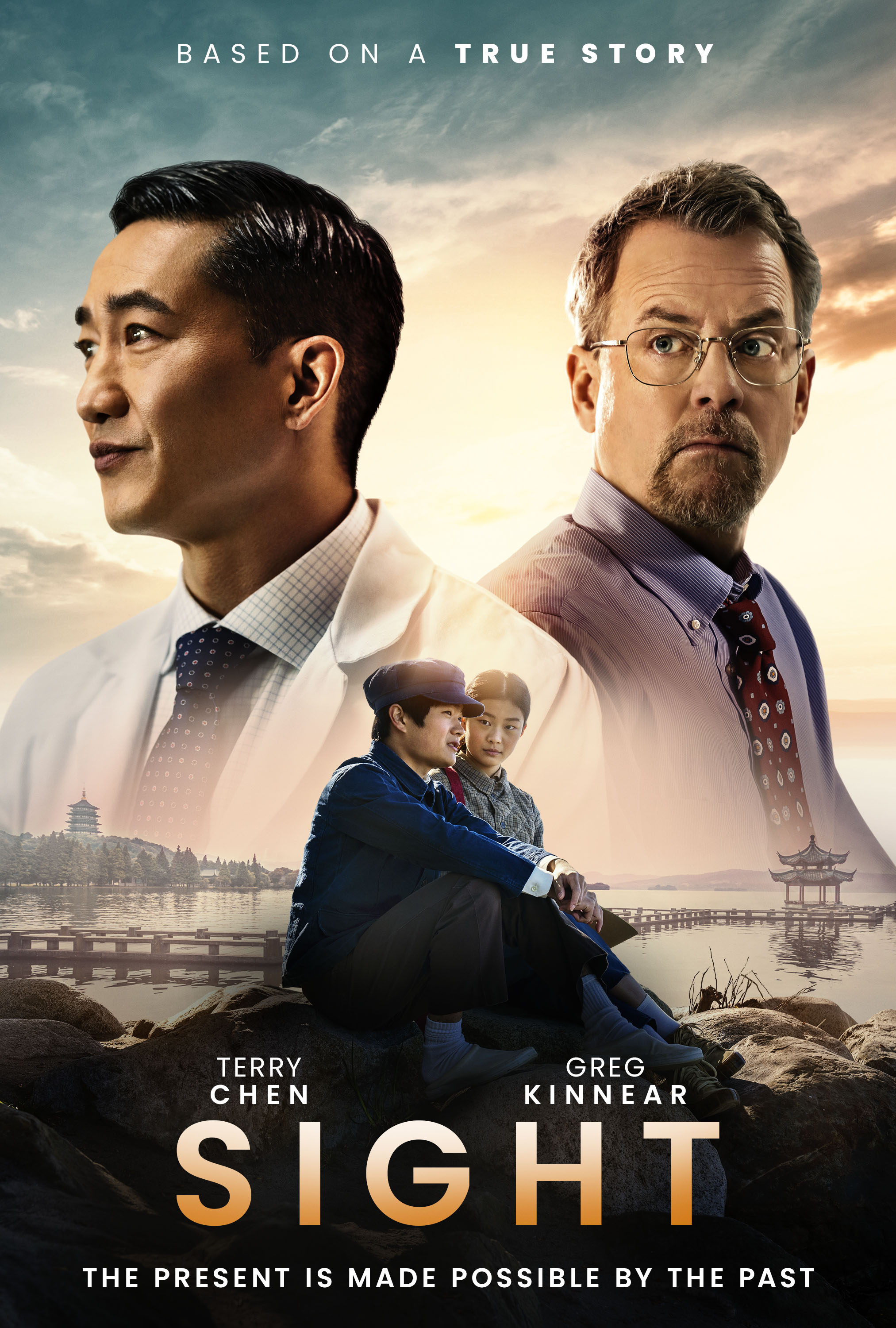 Greg Kinnear, Terry Chen, Ben Wang, and Sara Ye in Sight (2023)