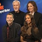 James Cameron, Sigourney Weaver, Kate Winslet, Stephen Lang, Zoe Saldana, and Sam Worthington in Burning Questions With 'Avatar: The Way of Water' (2022)