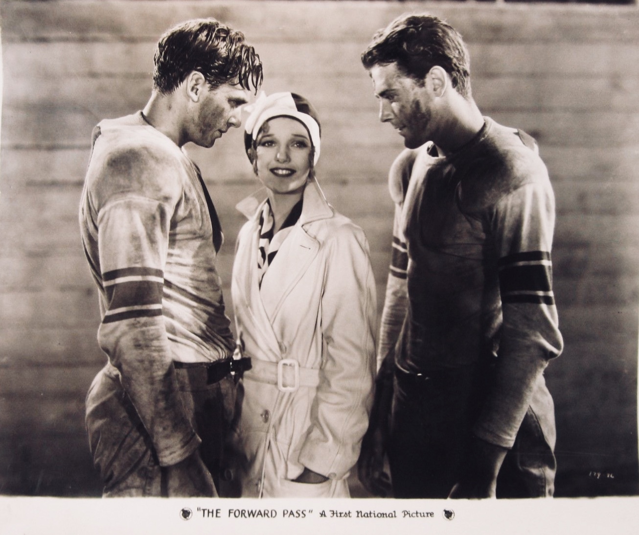 Douglas Fairbanks Jr., Allan Lane, and Loretta Young in The Forward Pass (1929)