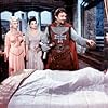 James Mason, Janet Leigh, Robert Wagner, Barry Jones, and Debra Paget in Prince Valiant (1954)