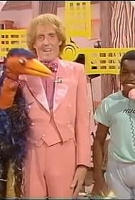 Rod Hull and Hugh Harper in Emu's All Live Pink Windmill Show (1984)