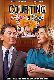 Scott Baio, Kristy Swanson, Everson White, Bailey Baio, and Ryan Florida in Courting Mom and Dad (2021)