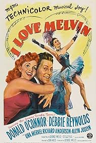 Debbie Reynolds and Donald O'Connor in I Love Melvin (1953)