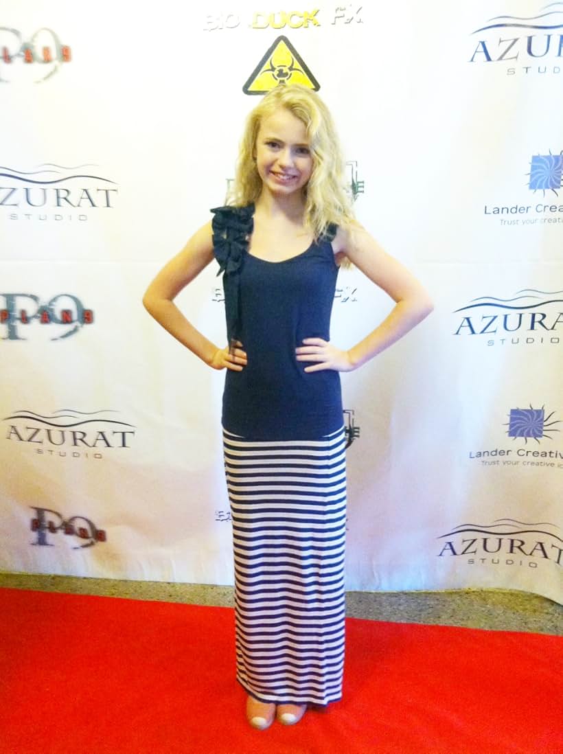 Addy Miller at the "Plan 9" premiere. 