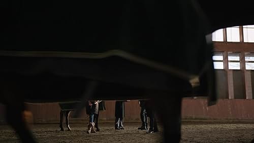 Rich plays Billy Rafferty, a crooked horse trainer who Erin Regan plans to take down after the death of three horses at a nearby track. This scene was the face-off between the two characters. Rich and Bridget Moynahan, front and center.