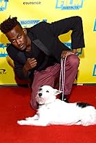 Barkhad Abdirahman at an event for A Stray (2016)