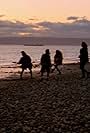 Jeff Ament, Matt Cameron, Chris Cornell, Stone Gossard, and Eddie Vedder in Temple of the Dog: Hunger Strike (1992)