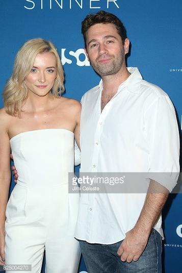 Claudia Peters and John Buffalo Mailer attend the series premiere screening of 'The Sinner' at Crosby Street Hotel on July 31, 2017 in New York City. (Photo by Jimi Celeste/Patrick McMullan via Getty Images)