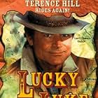 Terence Hill, Dominic Barto, Ron Carey, Bo Greigh, and Fritz Sperberg in Lucky Luke (1991)