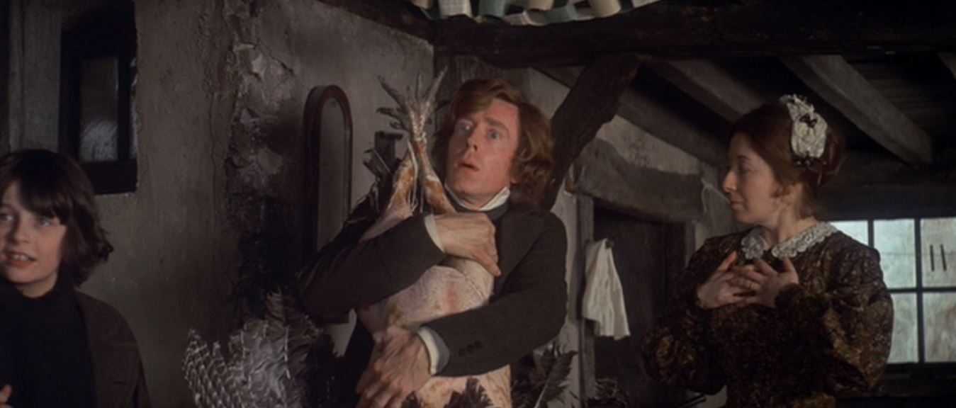 David Collings and Frances Cuka in Scrooge (1970)