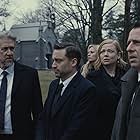 Kieran Culkin, Alan Ruck, Jeremy Strong, Sarah Snook, and Justine Lupe in Church and State (2023)