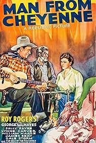 Roy Rogers and George 'Gabby' Hayes in Man from Cheyenne (1942)