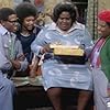 Fred Berry, Mabel King, Haywood Nelson, and Ernest Thomas in What's Happening!! (1976)