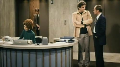 Peter Bonerz, Bob Newhart, Jack Riley, and Marcia Wallace in The Bob Newhart Show (1972)
