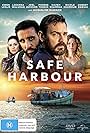 Jacqueline McKenzie, Robert Rabiah, Leeanna Walsman, Ewen Leslie, Phoebe Tonkin, Nicole Chamoun, Hazem Shammas, Yazeed Daher, and Joel Jackson in Safe Harbour (2018)