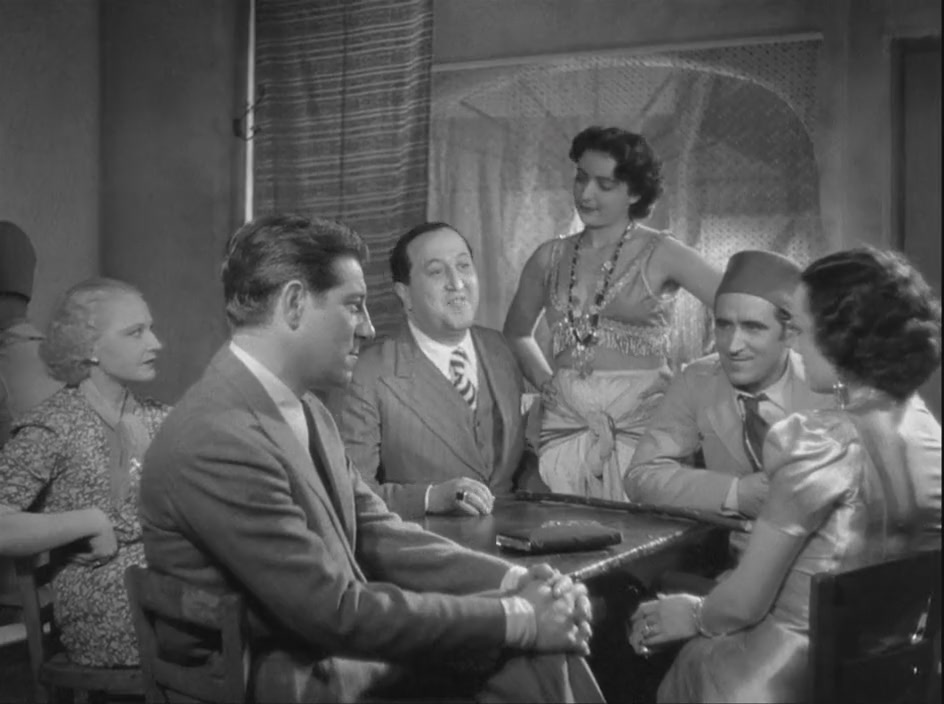 Mireille Balin, Jean Gabin, Lucas Gridoux, and Jean Témerson in Pépé le Moko (1937)